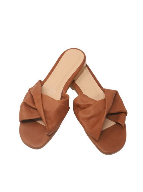 ciabatta capri color cuoio Da Costanzo | CR3244MARRONE